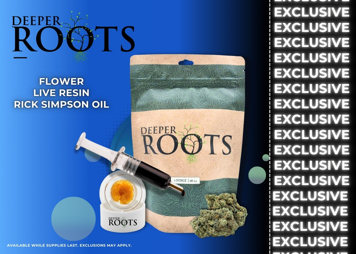 Deeper Roots Flower RSO Concentrates Clarity Hazel Park Rec Cannabis