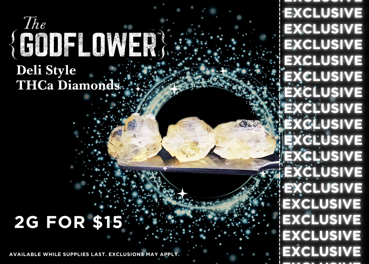 godflower thca diamonds at clarity hazel park